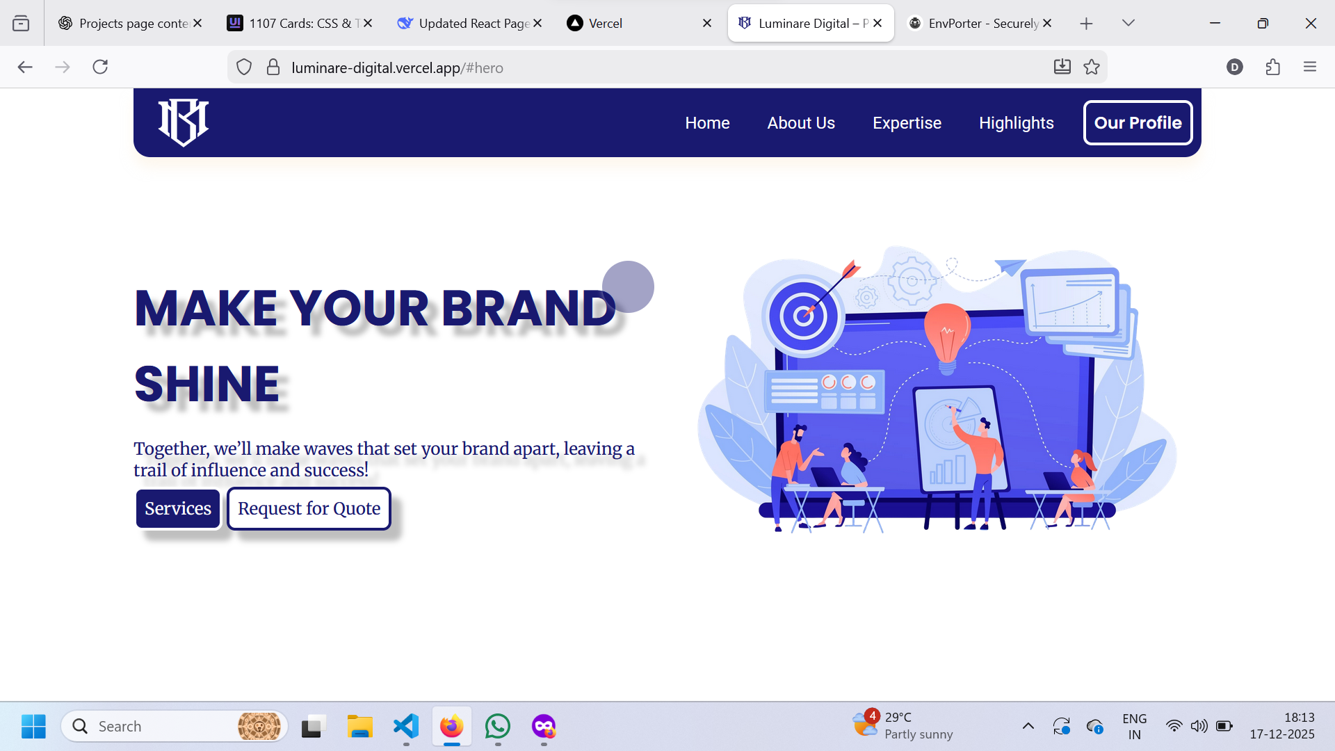 Luminare Digital screenshot